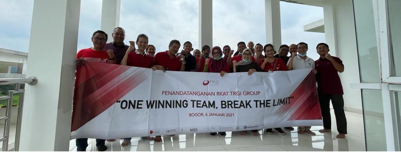 Signing of TRGI Group's 2021 Annual Work Plan at Mandiri Farms, Bogor